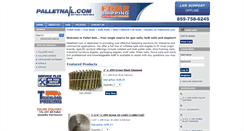 Desktop Screenshot of palletnail.com
